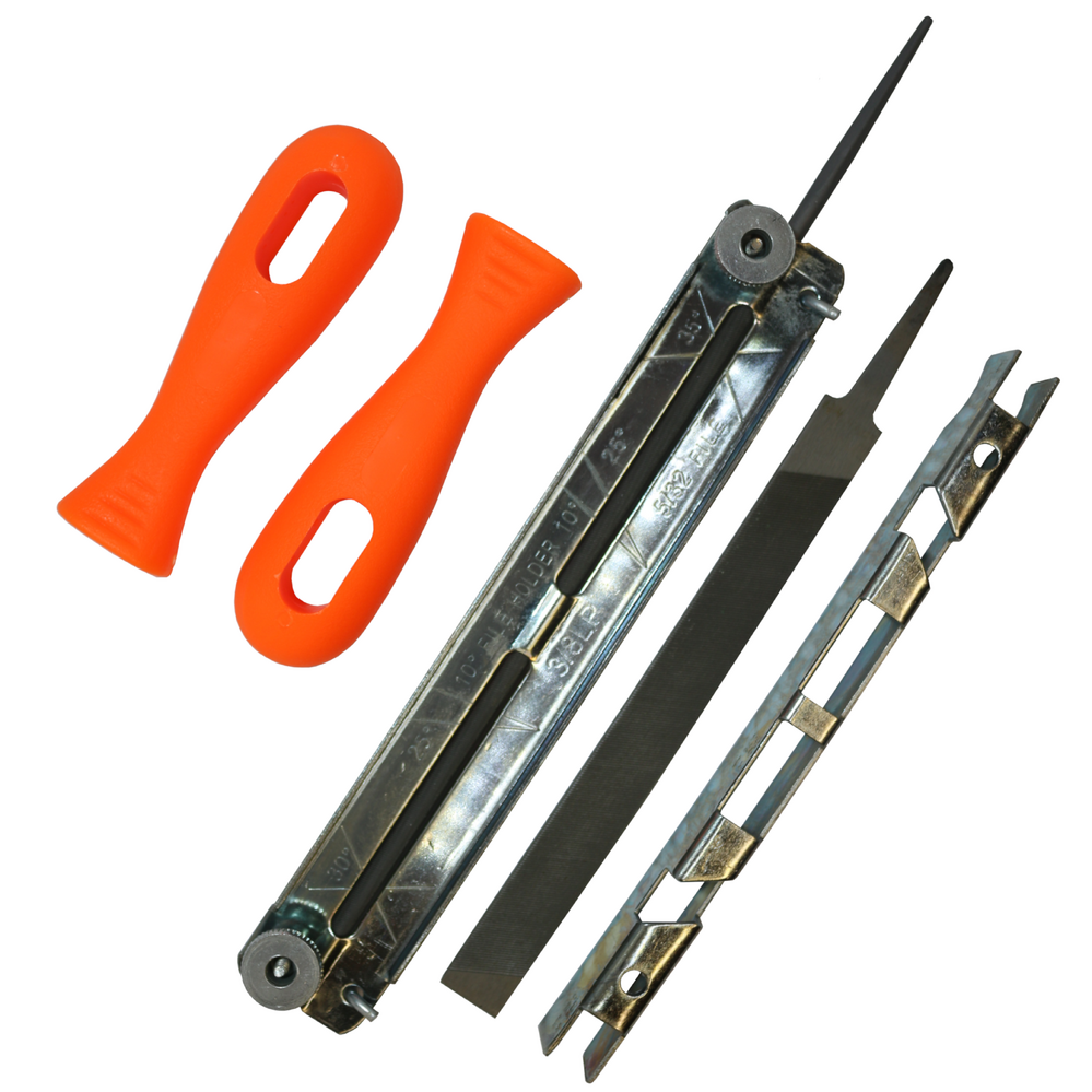 16pcs Chain & Bar Measuring Tool Guide Gauge Handle Stump Vise Felling  Wedge 3.5mm-5.5mm Round File Guide Gauge Screwdriver Wrench Kit from China  manufacturer - Farmertec